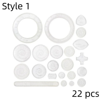 Spirograph Drawing Ruler Toy GLOBGRIP®