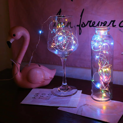 10/20/30M USB LED String Lights Copper Silver Wire Garland Light Waterproof Fairy Lights For Christmas Wedding Party Decoration GLOBGRIP®