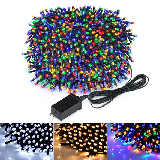 10M-100M Led Light String Street Garland Fairy Light 110V 220V Waterproof Outdoor Garden Party Wedding Christmas Decoration Lamp GLOBGRIP®