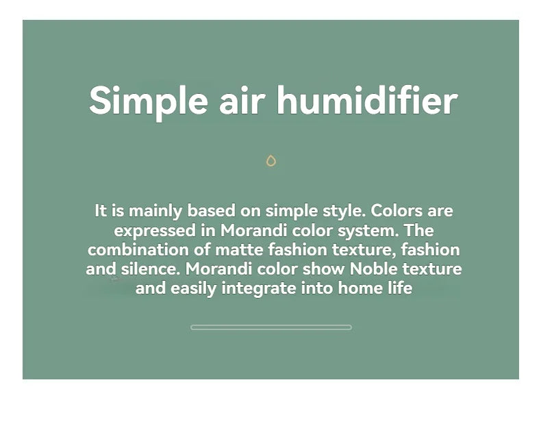 260ML Poratable Automatic Humidifier DiffuserWithout Oil Mute Quite Humidier Car USB For Home HouseWith Light Mini Humidifier GLOBGRIP®