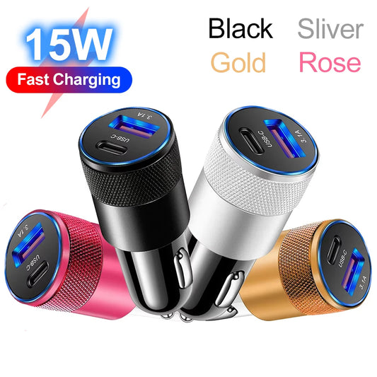 USB Car Charger Type C GLOBGRIP®