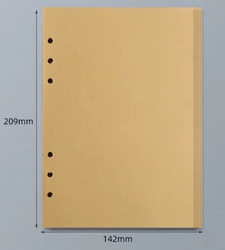 45 Sheets Loose-Leaf Notebook Refill – A5 / A6 / A7 Sizes GLOBGRIP®