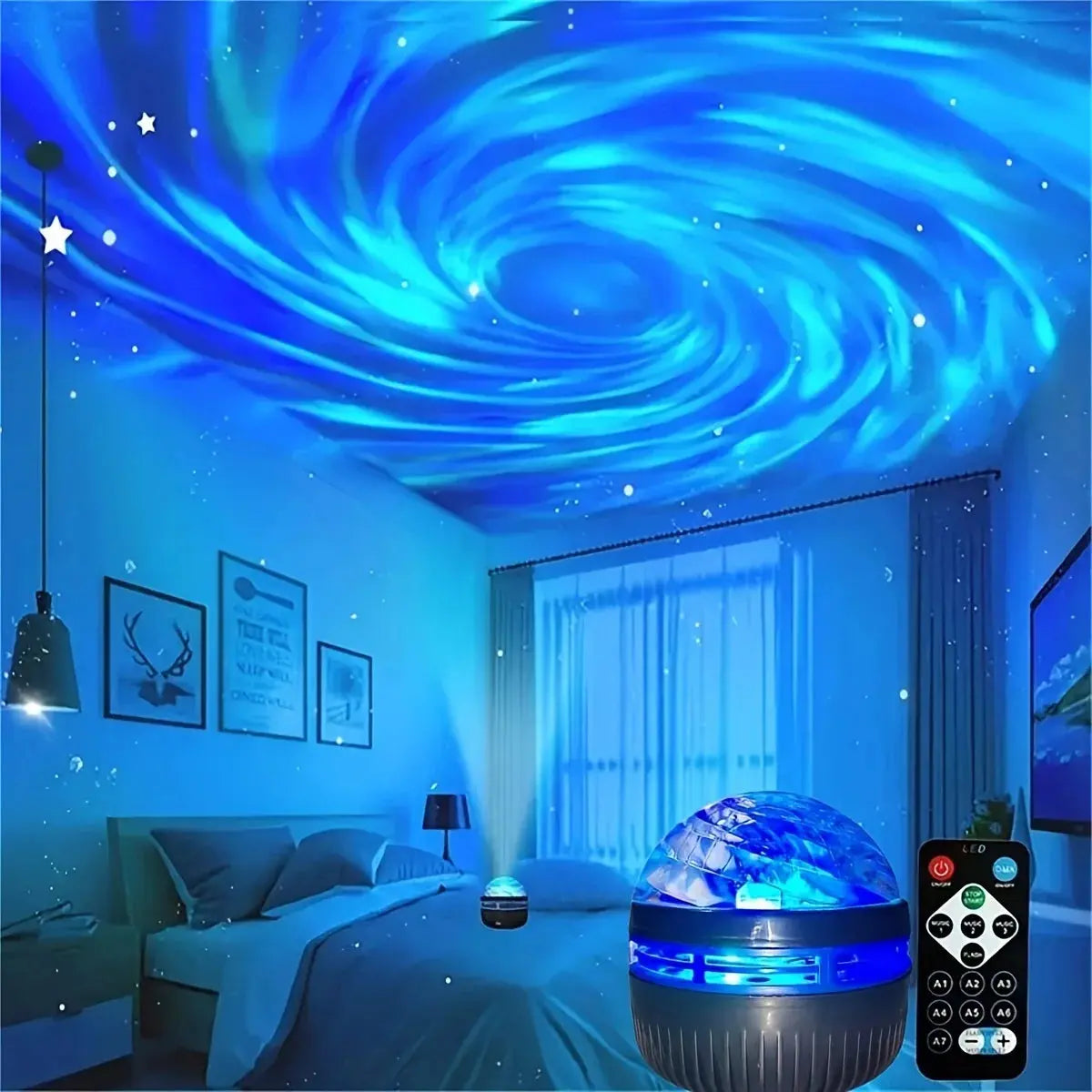 Starry Sky Galaxy Lamp Projector | Industrial Anti-Slip Solution GLOBGRIP®