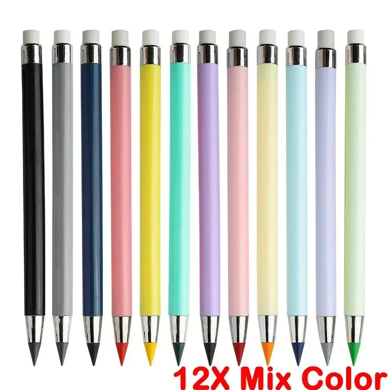 Infinity Pencils Set 12 PCS | Multicolor Colored Pencils | GLOBGRIP® GLOBGRIP®