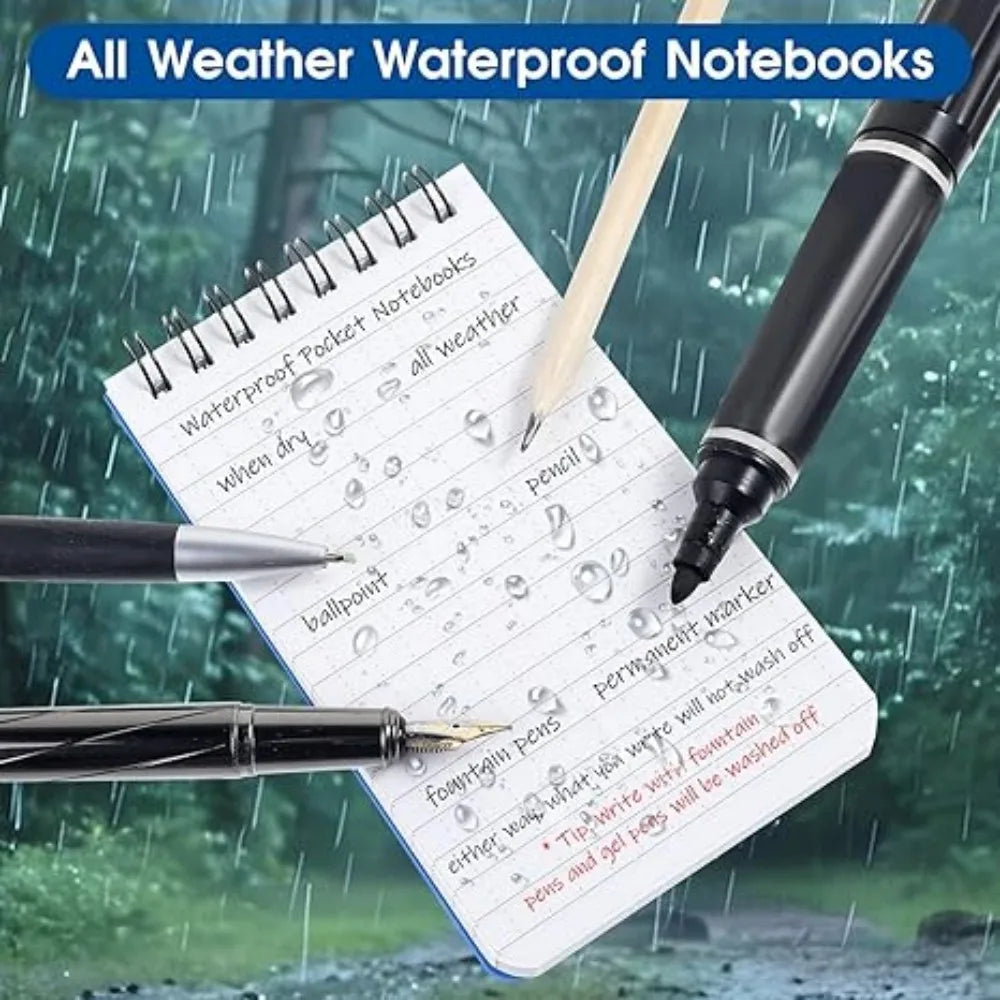Waterproof Pocket Notebook | Tactical All-Weather Notepad | GLOBGRIP® GLOBGRIP®