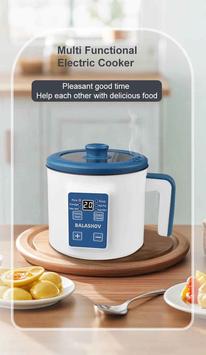 Electric Rice Cooker Single Double Layer Intelligent Automatic Home Mini  Kitchen Cooker 220V/EU Plug MultiCooker Steamed Rice P GLOBGRIP®