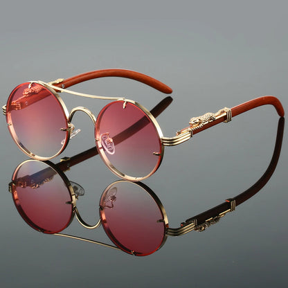 Vintage Round Sunglasses Men Fashion GLOBGRIP®