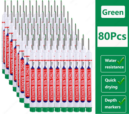 🖊️ 2cm Waterproof Long Head Deep Hole Marker Pen GLOBGRIP®