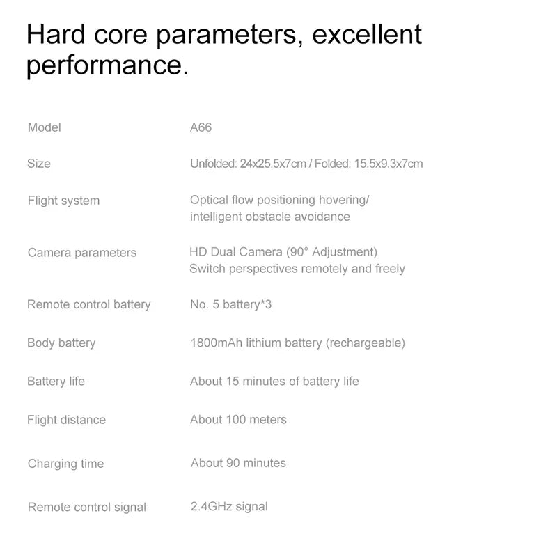 Lenovo A66 Drone 8K HD Dual Camera Brushless Motor Obstacle Avoidance Dron RC Helicopter Foldable Quadcopter Toy Original GLOBGRIP®