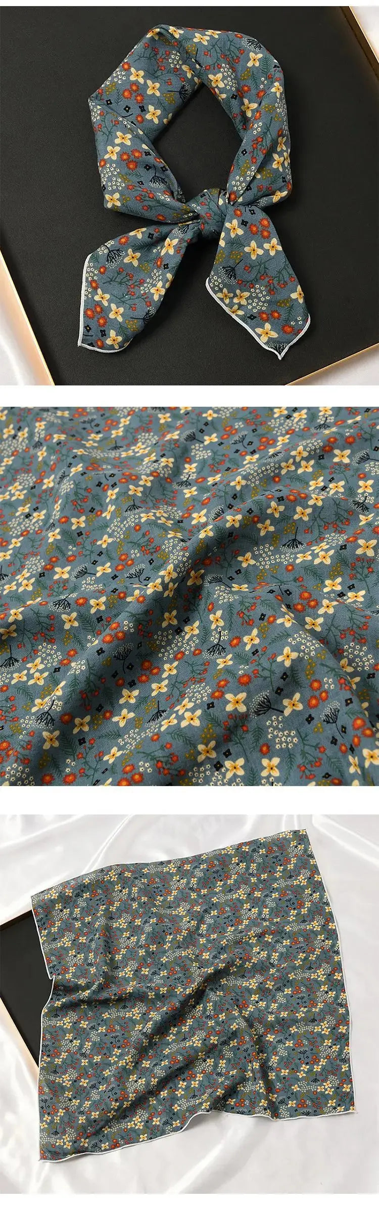 Pure Cotton Women Scarf | Industrial Anti-Slip Solution GLOBGRIP®