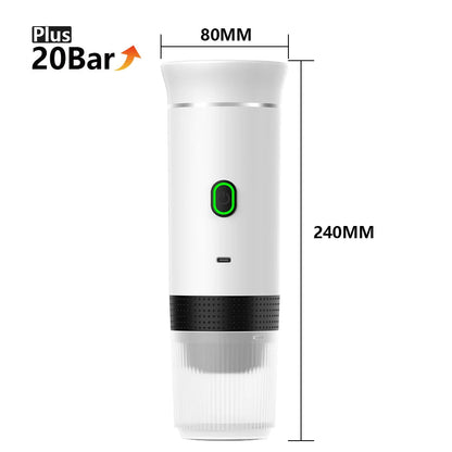 Portable Espresso Coffee Machine | Wireless 3-in-1 Travel Coffee Maker | GLOBGRIP® GLOBGRIP®