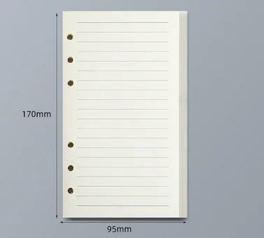 45 Sheets Loose-Leaf Notebook Refill – A5 / A6 / A7 Sizes GLOBGRIP®