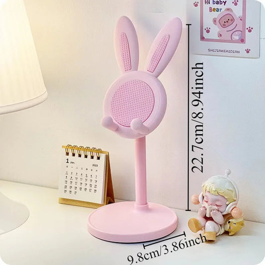 The cute Rabbit mobile phone stand desktop can lift and adjust the desktop phone accessories  phone stand  phone grip GLOBGRIP®