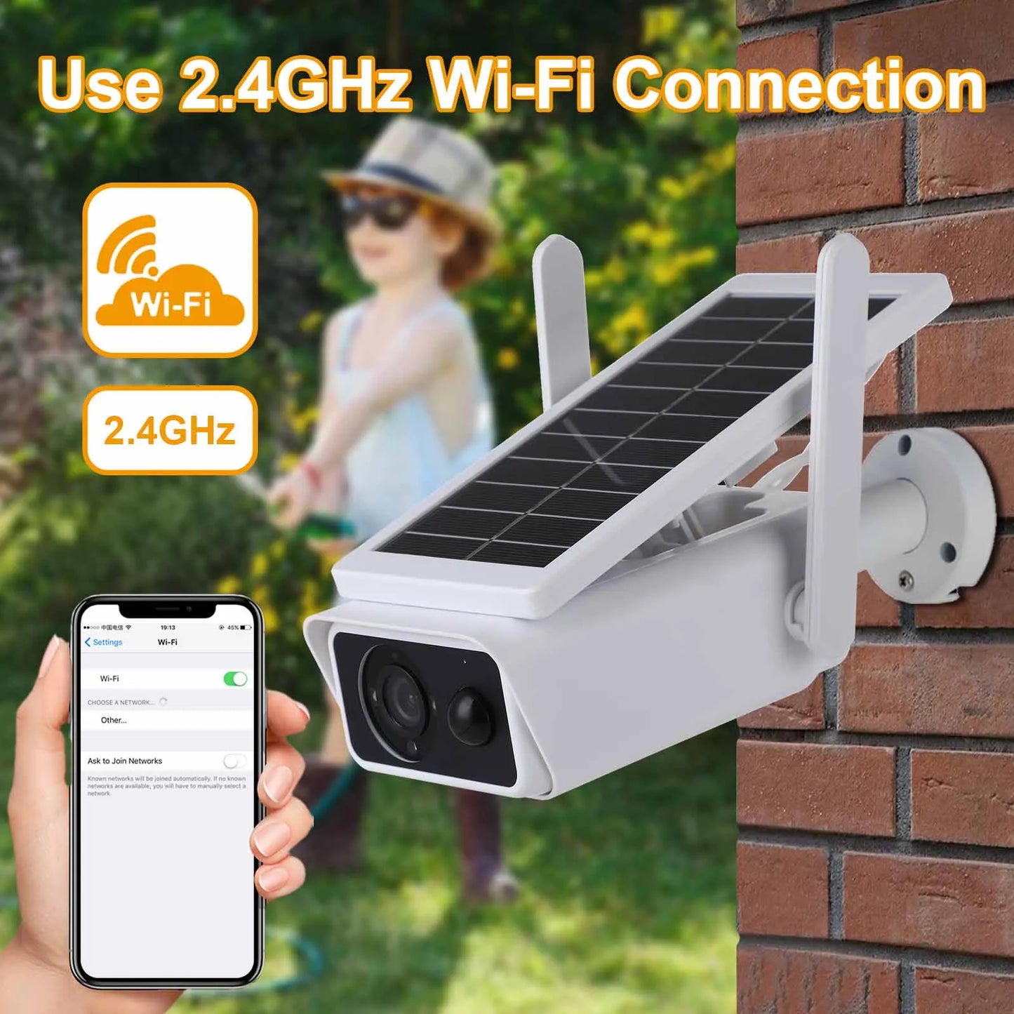 4K Wi-Fi Solar Camera GLOBGRIP®