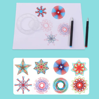Spirograph Drawing Ruler Toy GLOBGRIP®