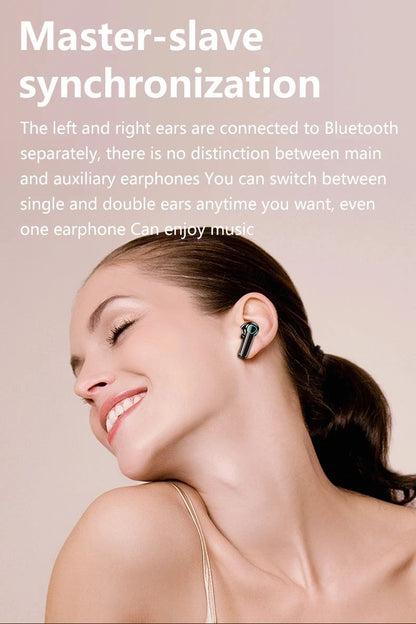 🎶 M19 Bluetooth 5.3 Wireless Earbuds | Industrial Anti-Slip Solution GLOBGRIP®