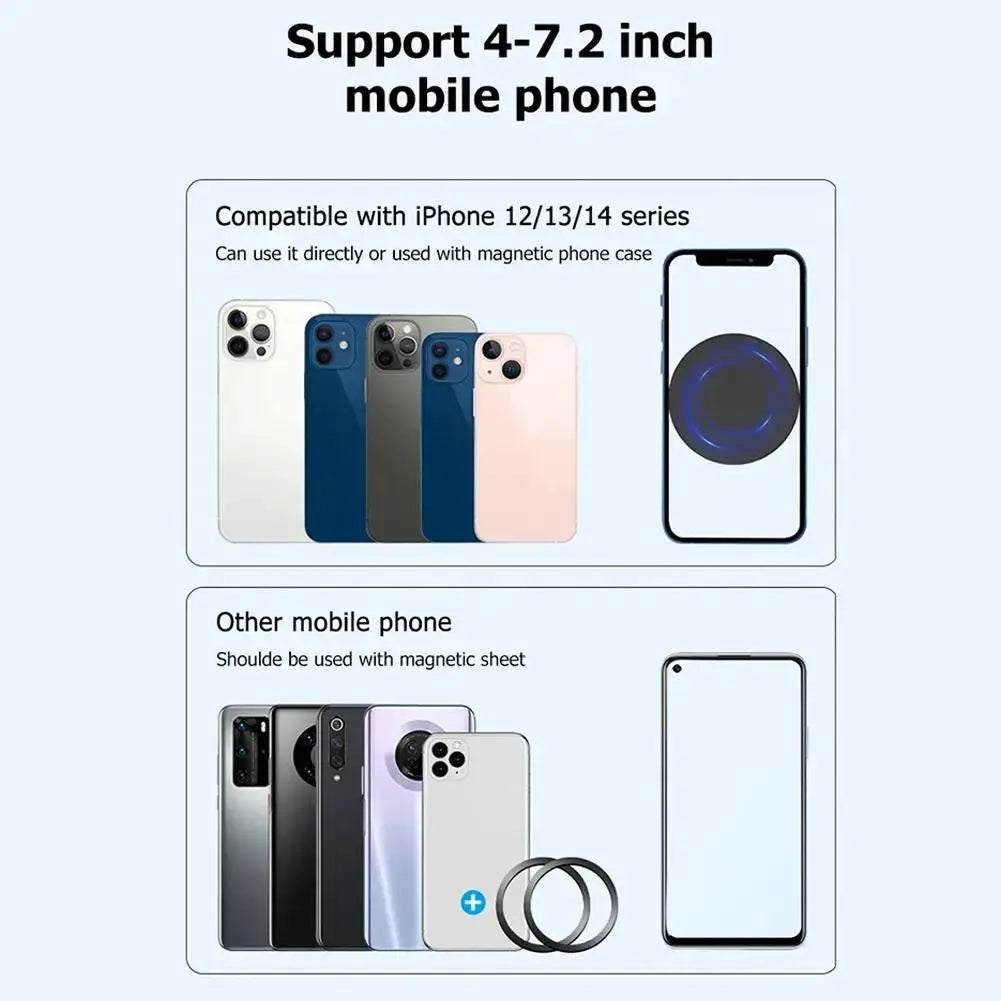 Car Magnetic Folding Phone Holder | Industrial Anti-Slip Solution GLOBGRIP®