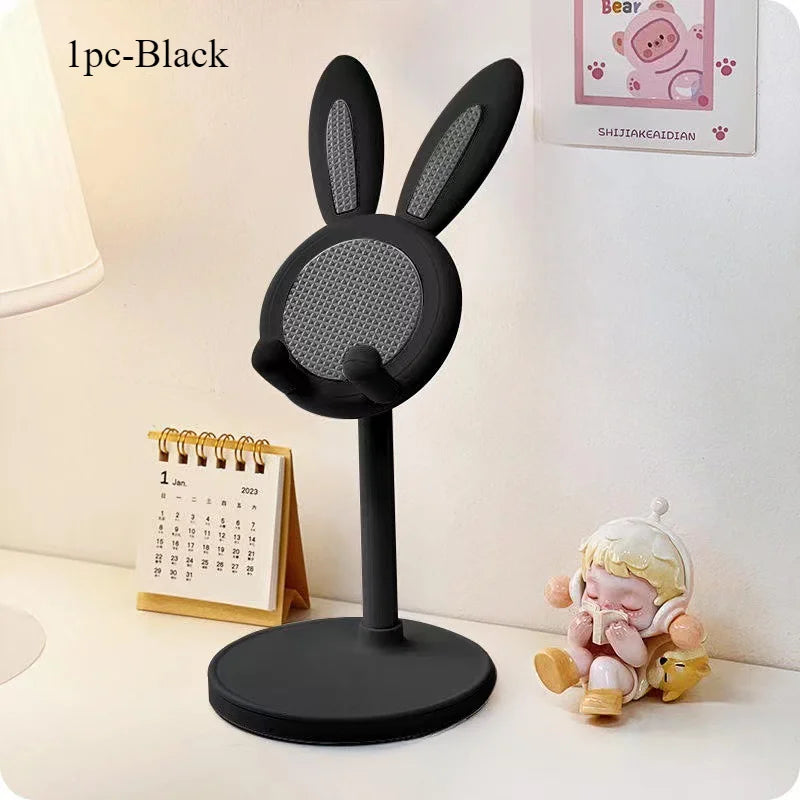 The cute Rabbit mobile phone stand desktop can lift and adjust the desktop phone accessories  phone stand  phone grip GLOBGRIP®