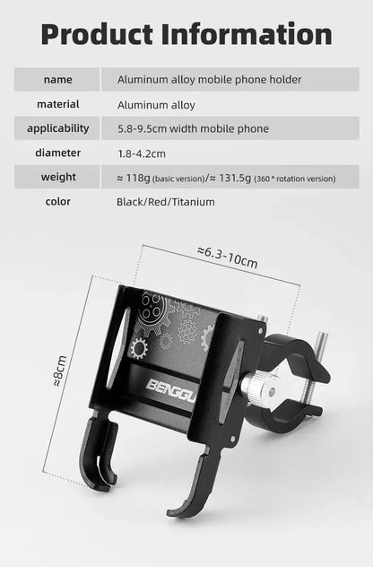Bike Phone Holder | Industrial Anti-Slip Solution GLOBGRIP®