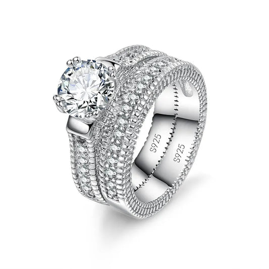 Elegant Wedding Engagement Couple Rings GLOBGRIP®