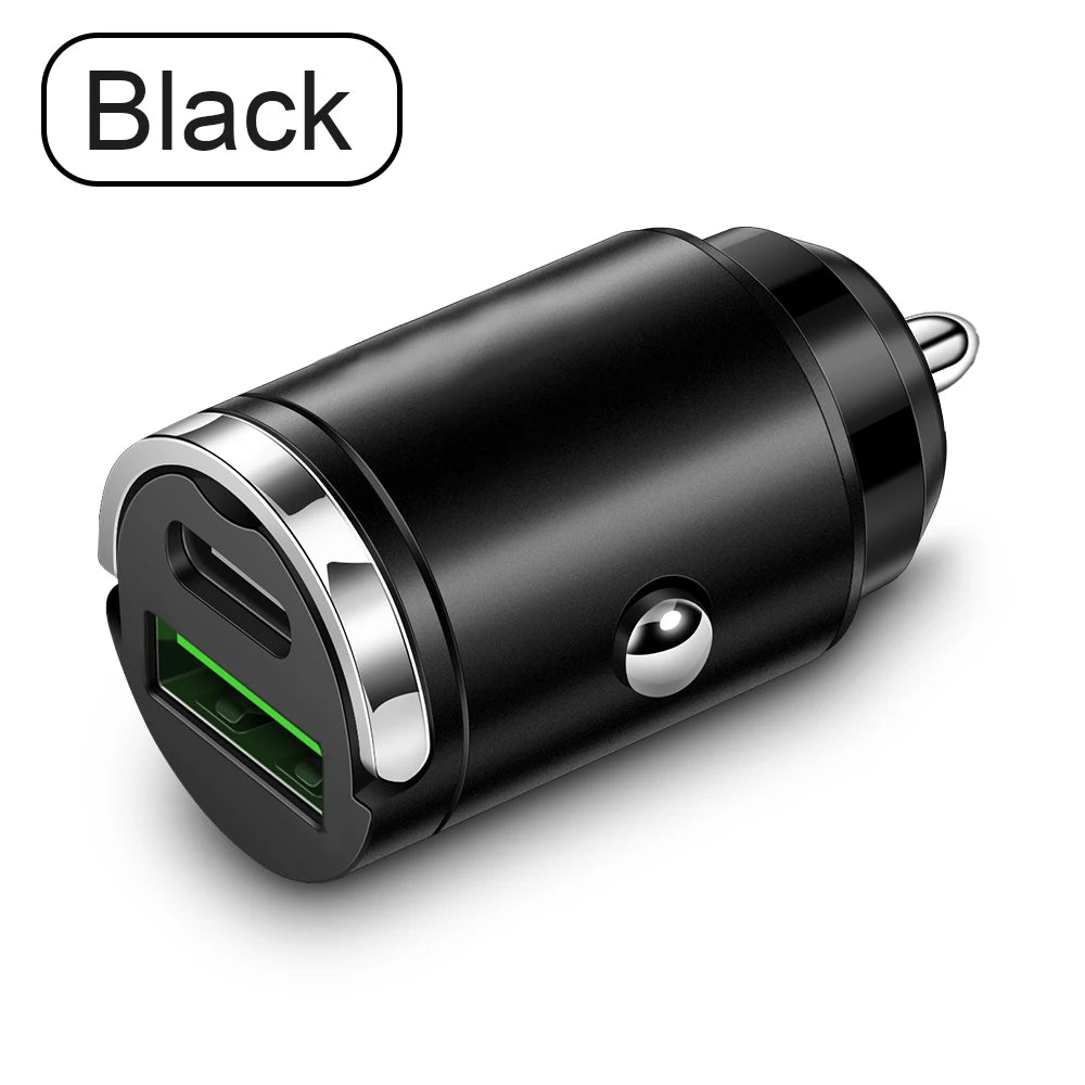 Mini PD USB Car Charger Lighter Type C Car Charger GLOBGRIP®