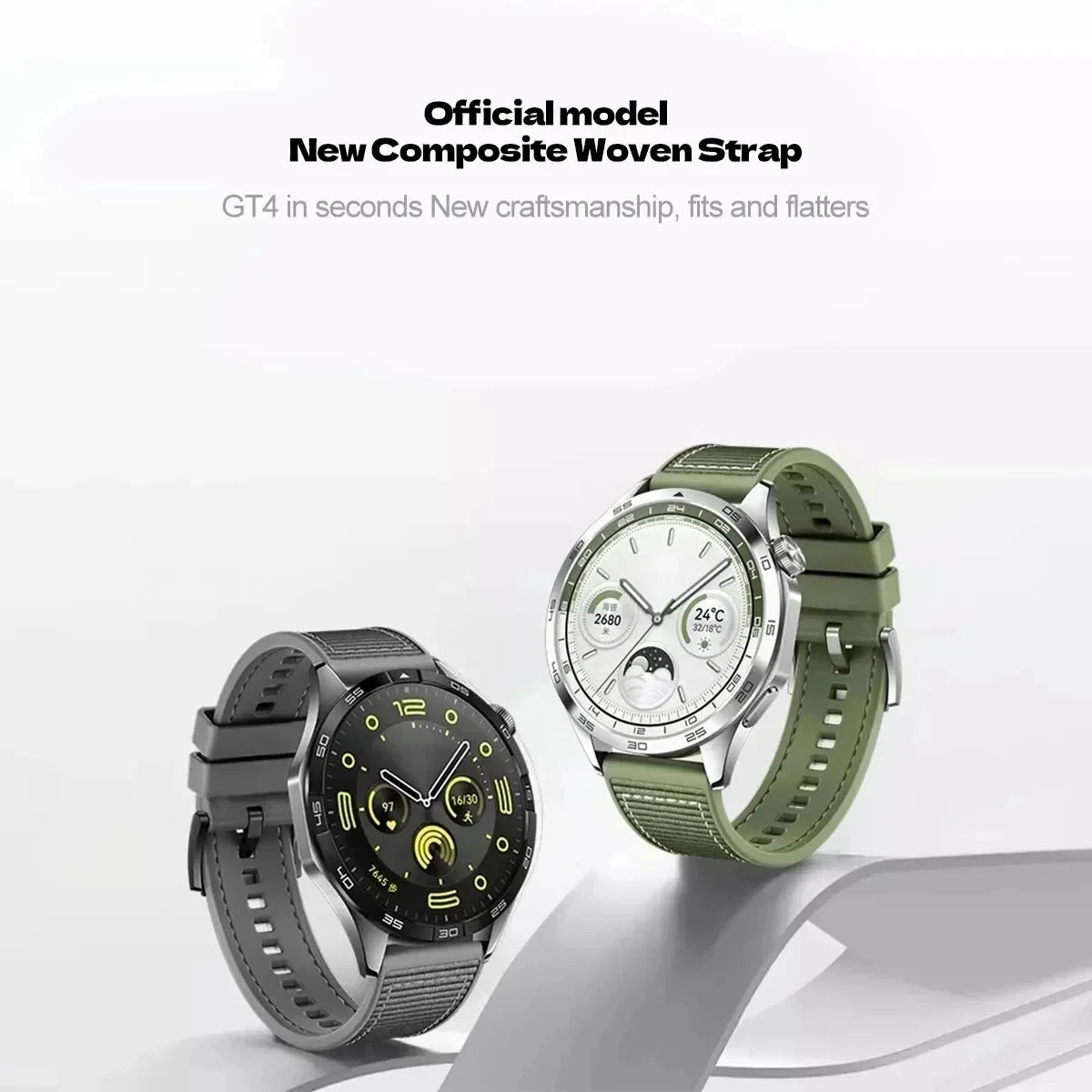 22mm Nylon Silicone Watch Bands For HUAWEI GT 4 46mm/Watch 4 Pro/GT 3 Sport Replacement Band for Samsung Galaxy Watch 6/5 Strap GLOBGRIP®