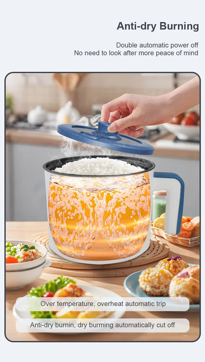 Electric Rice Cooker Single Double Layer Intelligent Automatic Home Mini  Kitchen Cooker 220V/EU Plug MultiCooker Steamed Rice P GLOBGRIP®