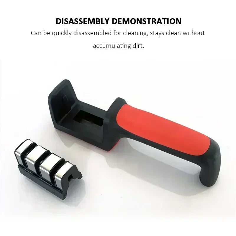 🔪 3-Segment Knife Sharpener | Industrial Anti-Slip Solution GLOBGRIP®