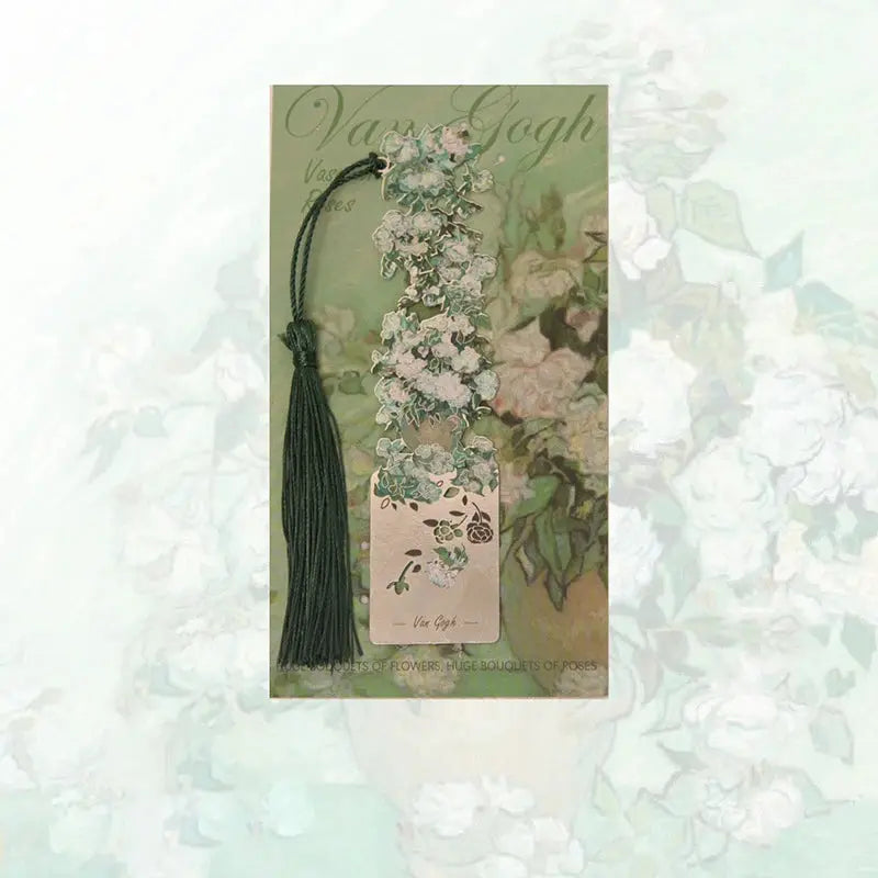 Aesthetic Floral Metal Bookmark | Industrial Anti-Slip Solution GLOBGRIP®