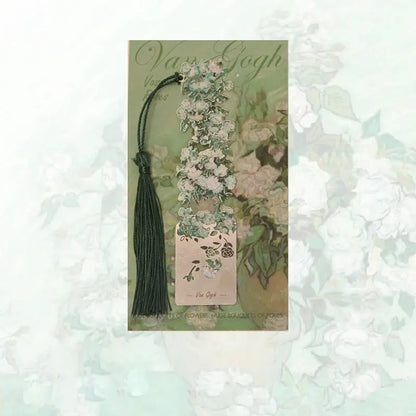 Aesthetic Floral Metal Bookmark | Industrial Anti-Slip Solution GLOBGRIP®