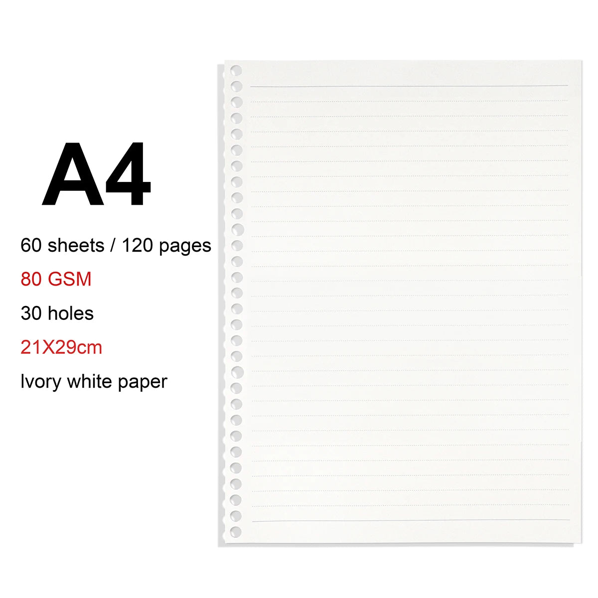 A4 / B5 / A5 Loose-Leaf Refill Binder Notebook GLOBGRIP®