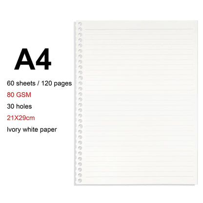 A4 / B5 / A5 Loose-Leaf Refill Binder Notebook GLOBGRIP®
