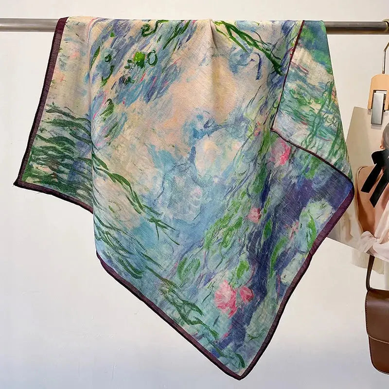 Pure Cotton Women Scarf | Industrial Anti-Slip Solution GLOBGRIP®
