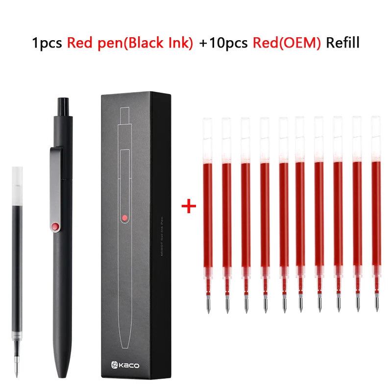 0.5mm MIDOT Gel Ink Pens, Quick-drying GLOBGRIP®