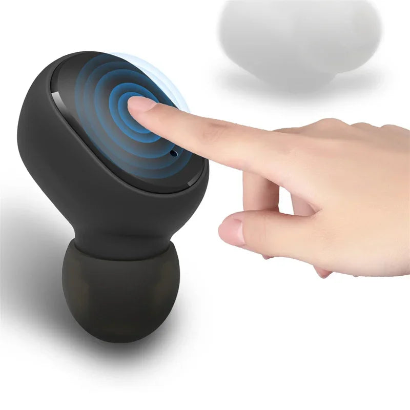 TWS E6S Wireless Bluetooth Earphones By Mic LED Display Stereo Noise Cancelling Headset With Charging Cable For All Smartphone GLOBGRIP®