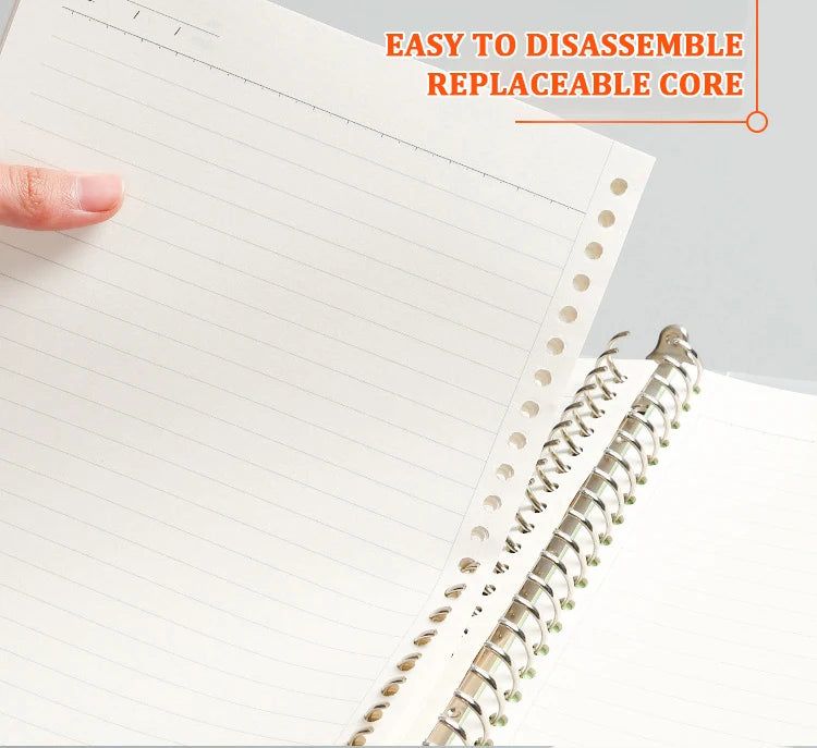 A4 / B5 / A5 Loose-Leaf Refill Binder Notebook GLOBGRIP®