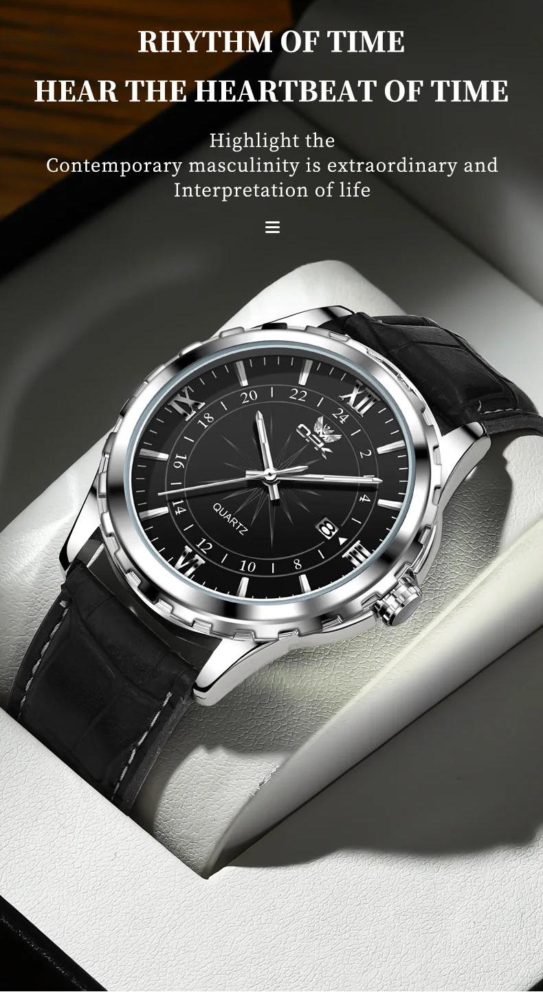 ✨ OPK Steel Belt Men’s Watch GLOBGRIP®