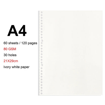 A4 / B5 / A5 Loose-Leaf Refill Binder Notebook GLOBGRIP®