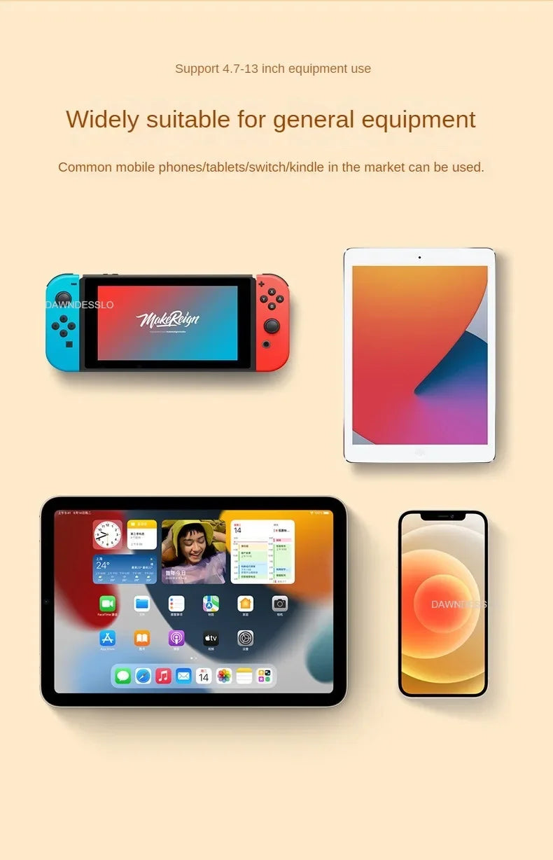 128cm Phone Holder Stand Lazy Bracket Headrest Bed 360 Flexible Long Arms Clamp Mount for IPhone Samsung and 3.5~6.7" Device GLOBGRIP®