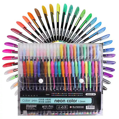 Metallic Glitter Gel Pens | 12–24PCS Colorful Art Markers | GLOBGRIP® GLOBGRIP®