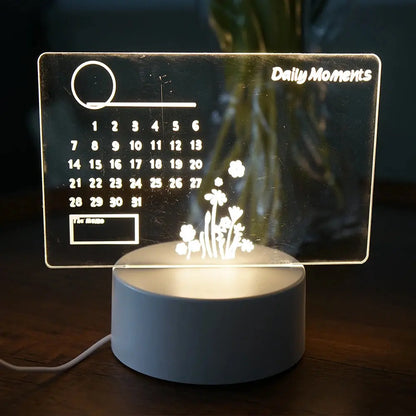 Creative LED Note Board Night Light | Industrial Anti-Slip Solution GLOBGRIP®