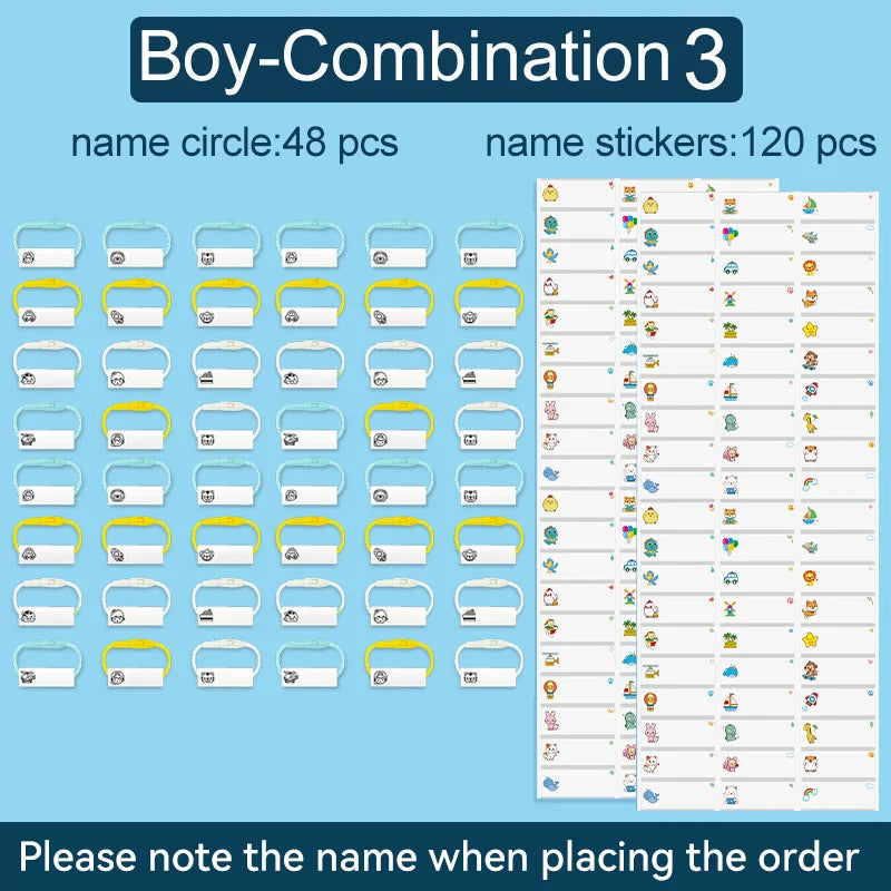 Waterproof Name Tag Stickers | Custom Labels for Personal Items | GLOBGRIP® GLOBGRIP®