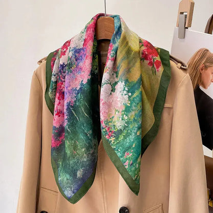 Pure Cotton Women Scarf | Industrial Anti-Slip Solution GLOBGRIP®