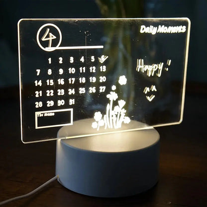 Creative LED Note Board Night Light | Industrial Anti-Slip Solution GLOBGRIP®