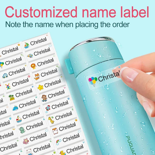 Waterproof Name Tag Stickers GLOBGRIP®