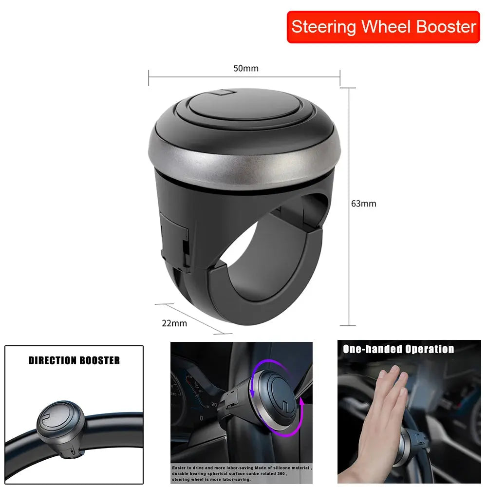 Steering Wheel Booster Spinner | Industrial Anti-Slip Solution GLOBGRIP®