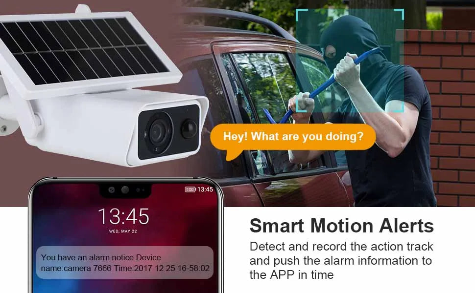 4K Wi-Fi Solar Camera GLOBGRIP®