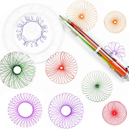 Spirograph Drawing Ruler Toy GLOBGRIP®