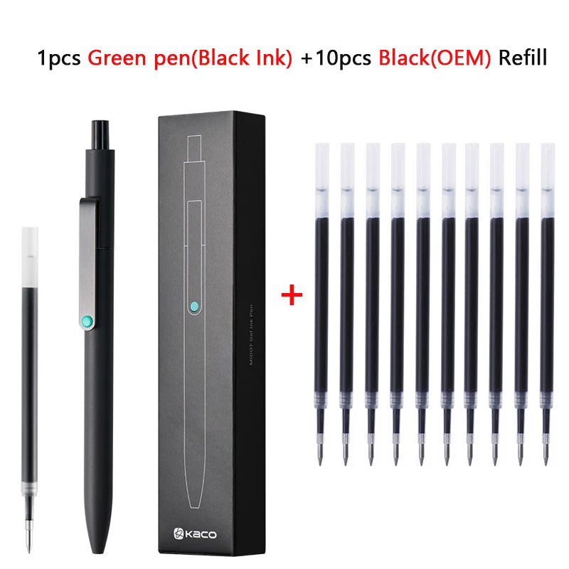 0.5mm MIDOT Gel Ink Pens, Quick-drying GLOBGRIP®