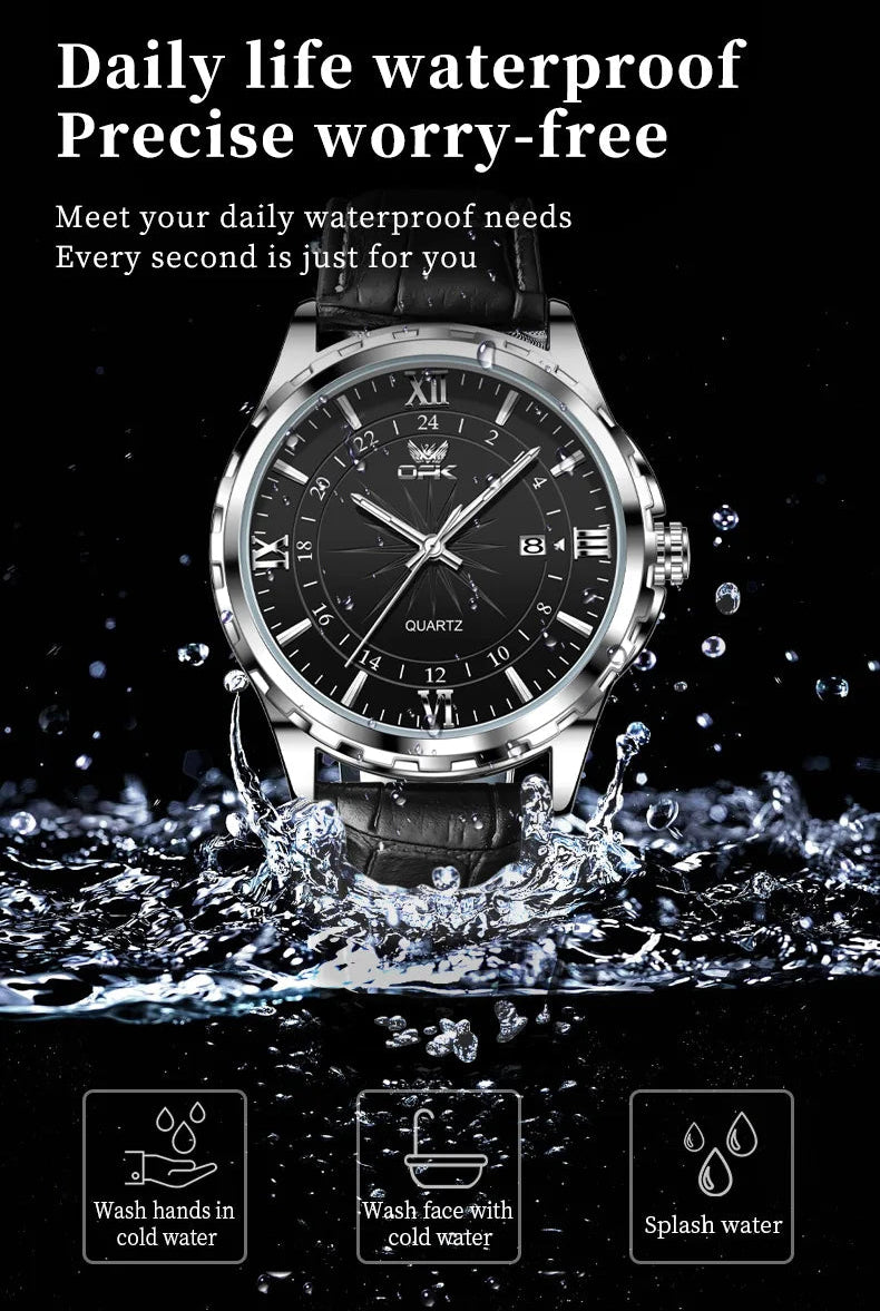 ✨ OPK Steel Belt Men’s Watch GLOBGRIP®